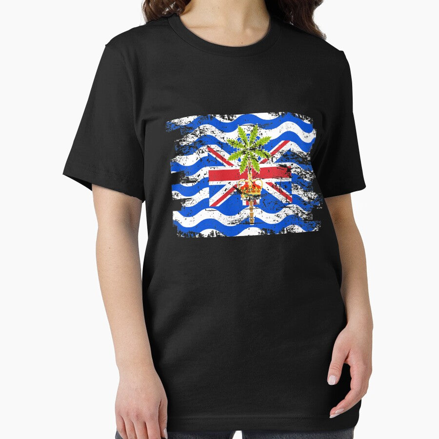 British Indian Ocean Shirt Gift Country Flag Patriotic Travel Asia Light by threadsmonkey
