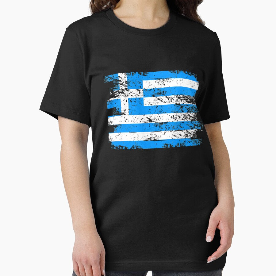 Greece Gift Country Flag Patriotic Travel Shirt Europe Light by threadsmonkey