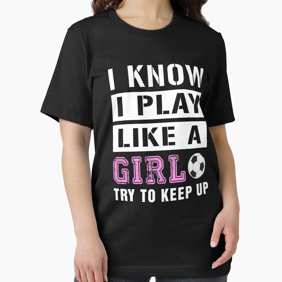 Best T-Shirt For Soccer Lover. Gift For Daughter From Dad/Mom. by maingocanh