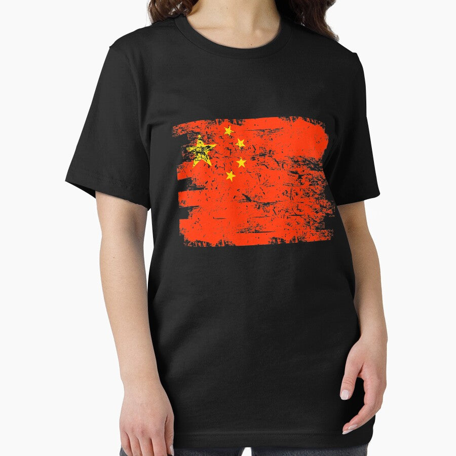 China Shirt Gift Country Flag Patriotic Travel Asia Light by threadsmonkey