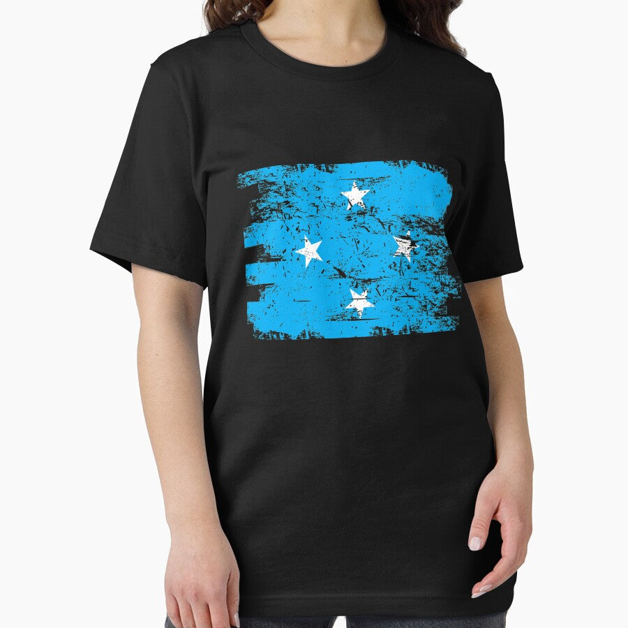 States Of Micronesia Shirt Gift Country Flag Patriotic Travel Oceania Light by threadsmonkey