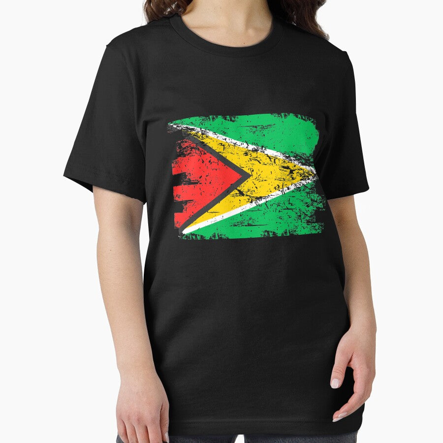 Guyana Flag Gift Country Patriotic Travel Shirt Americas Light by threadsmonkey