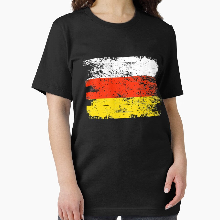 South Ossetia Shirt Gift Country Flag Patriotic Travel Asia Light by threadsmonkey
