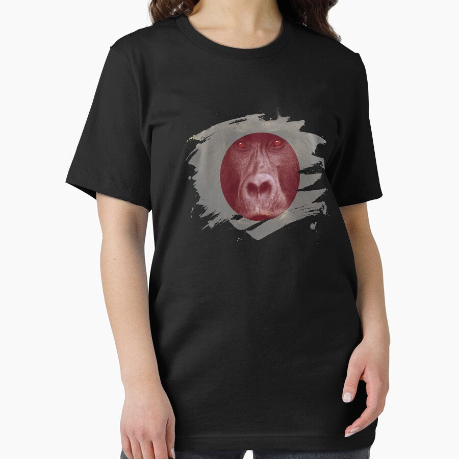 Japan Gorilla Flag by ockshirts