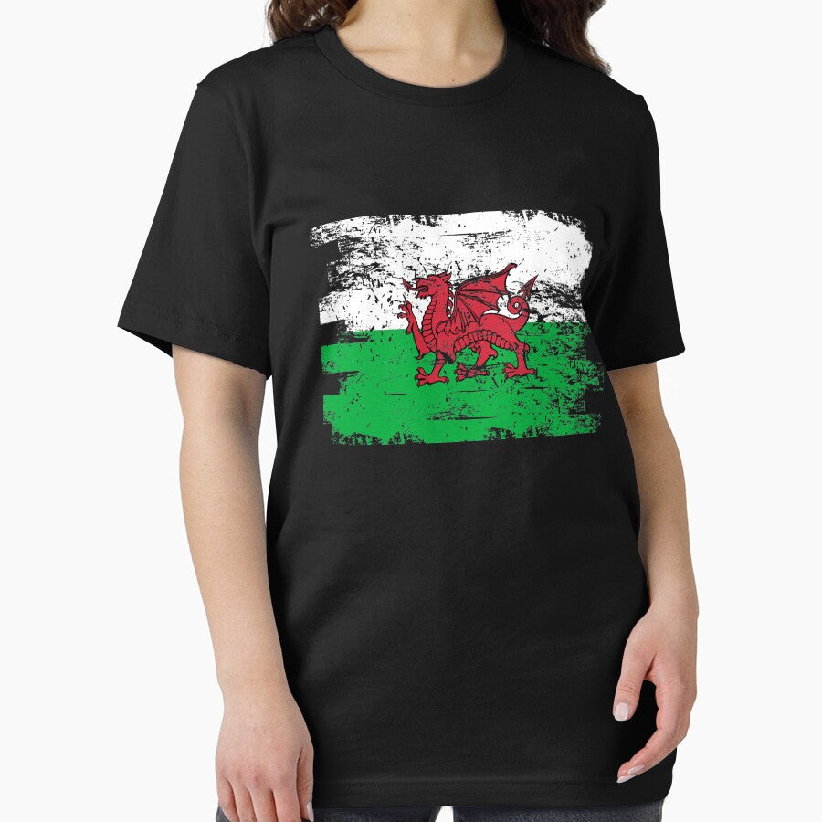 Wales Gift Country Flag Patriotic Travel Shirt Europe Light by threadsmonkey