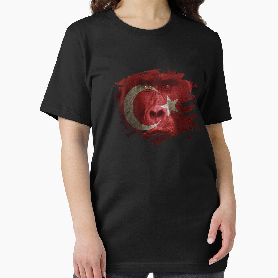 Turkey Gorilla Flag by ockshirts