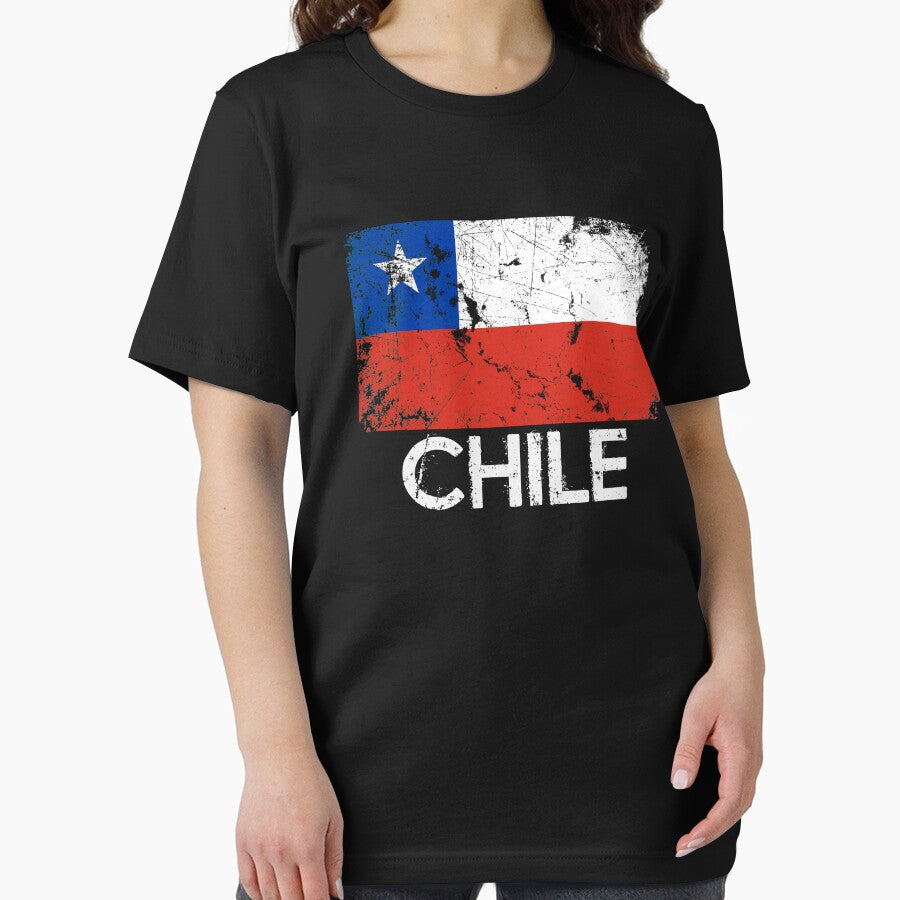 Chilean Flag Design | Vintage Made In Chile Gift by melsens