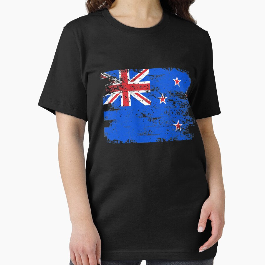 New Zealand Shirt Gift Country Flag Patriotic Travel Oceania Light by threadsmonkey
