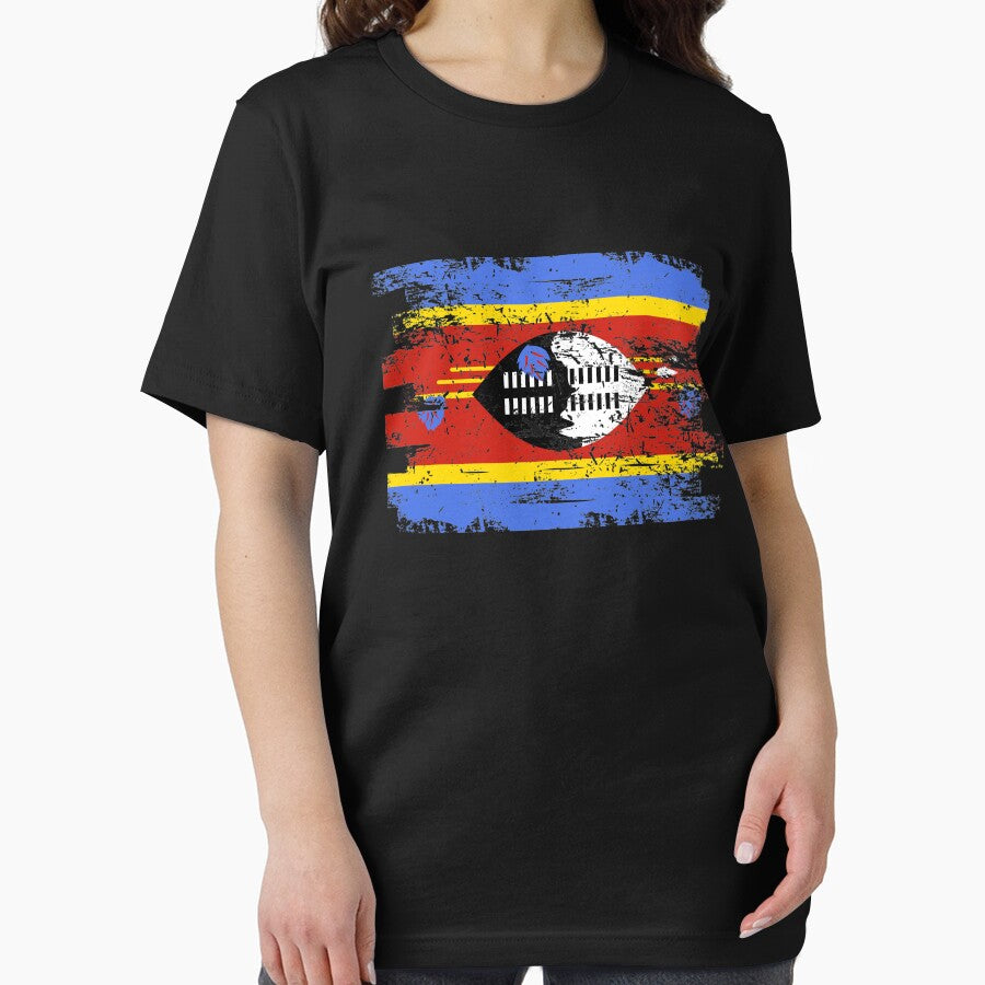 Swaziland Shirt Gift Country Flag Patriotic Travel Africa Light by threadsmonkey