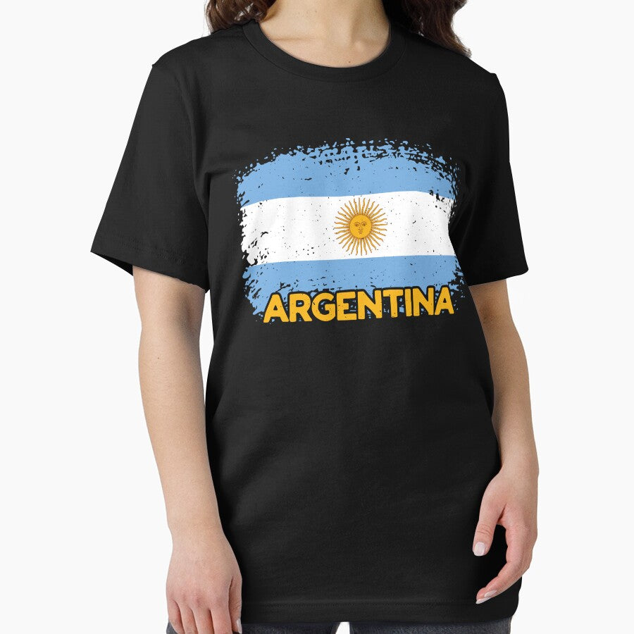 Vintage Argentina Argentinian Flag Pride Soccer Football  jersey by Teeinno