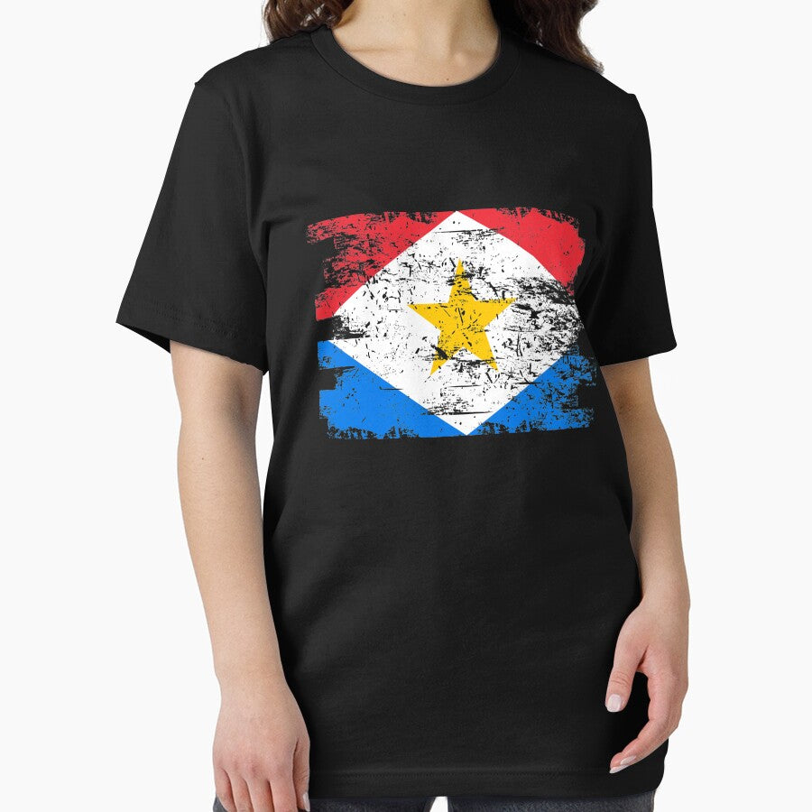 Saba Flag Gift Country Patriotic Travel Shirt Americas Light by threadsmonkey