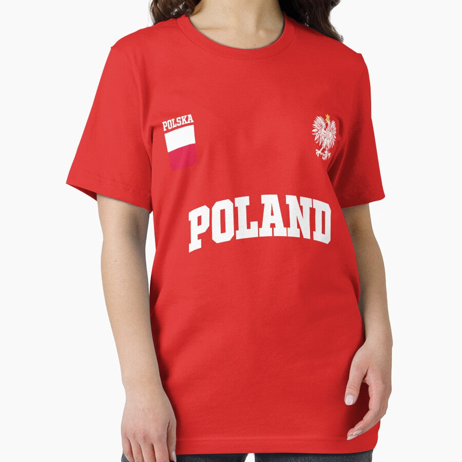 Retro Poland Fan Polish Polska Flag by MrEddie10