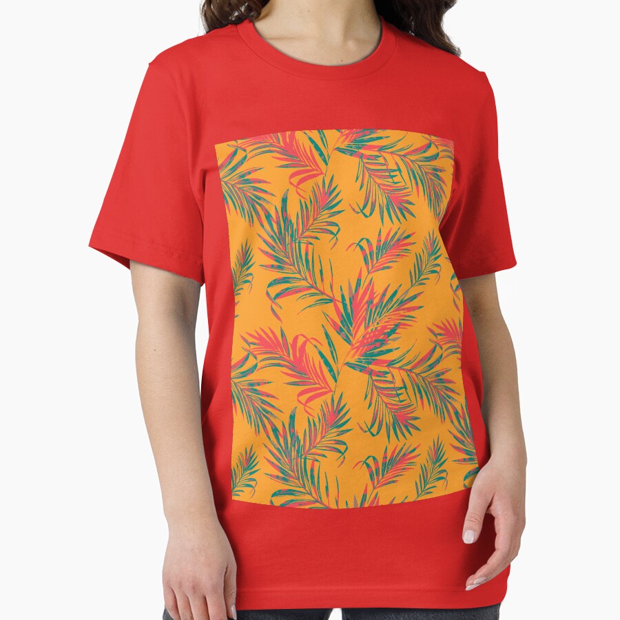 Tropical Art - Palm Leaves by RSDigitalPrintDesign