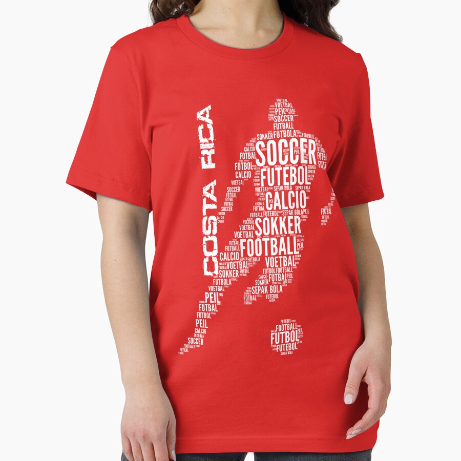 Costa Rica Soccer Typography by goodspy