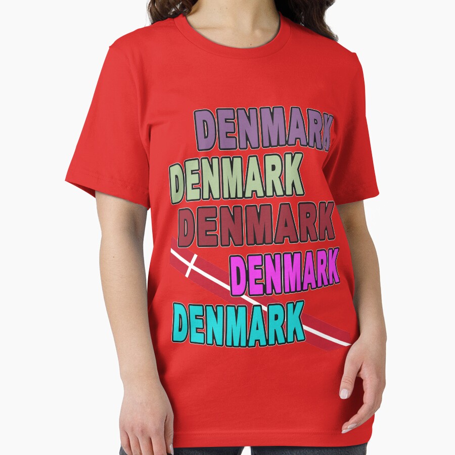 Denmark Retro 80s Neon Look Style by merchhost