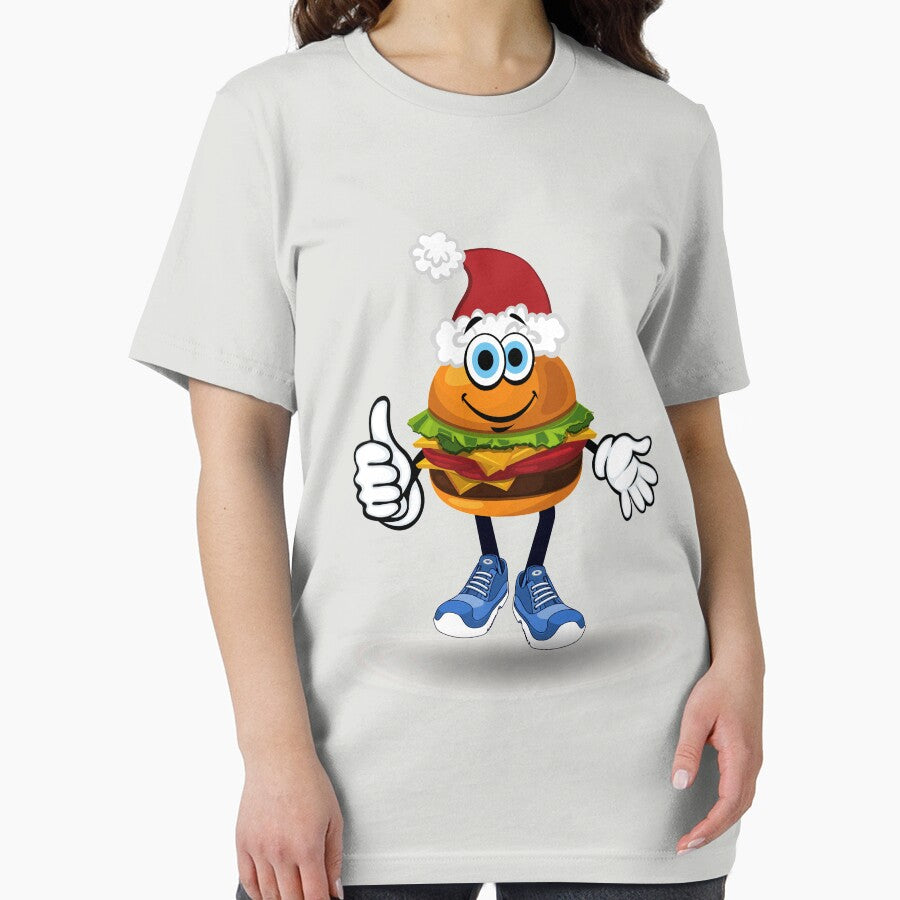 Burger Lovers - Funny Santa by Calakan
