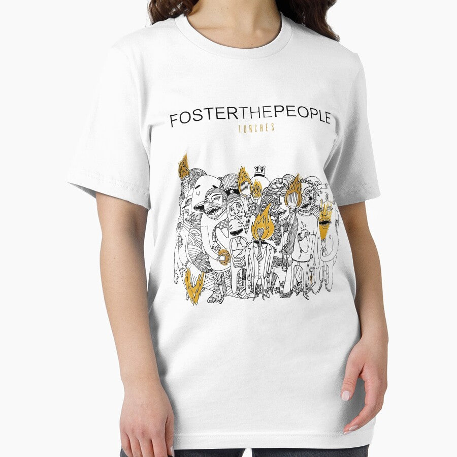 foster the people Torches Sketchbook Crowd by jodieacartwa