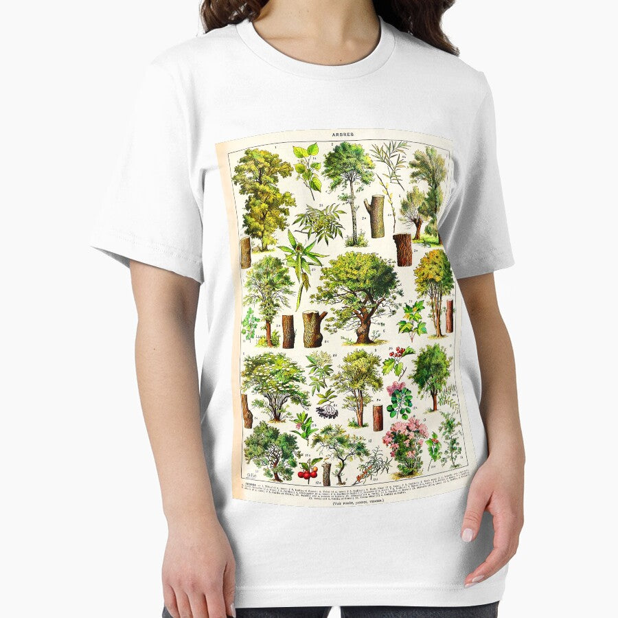Arbres French vintage botanical by Leilaarros