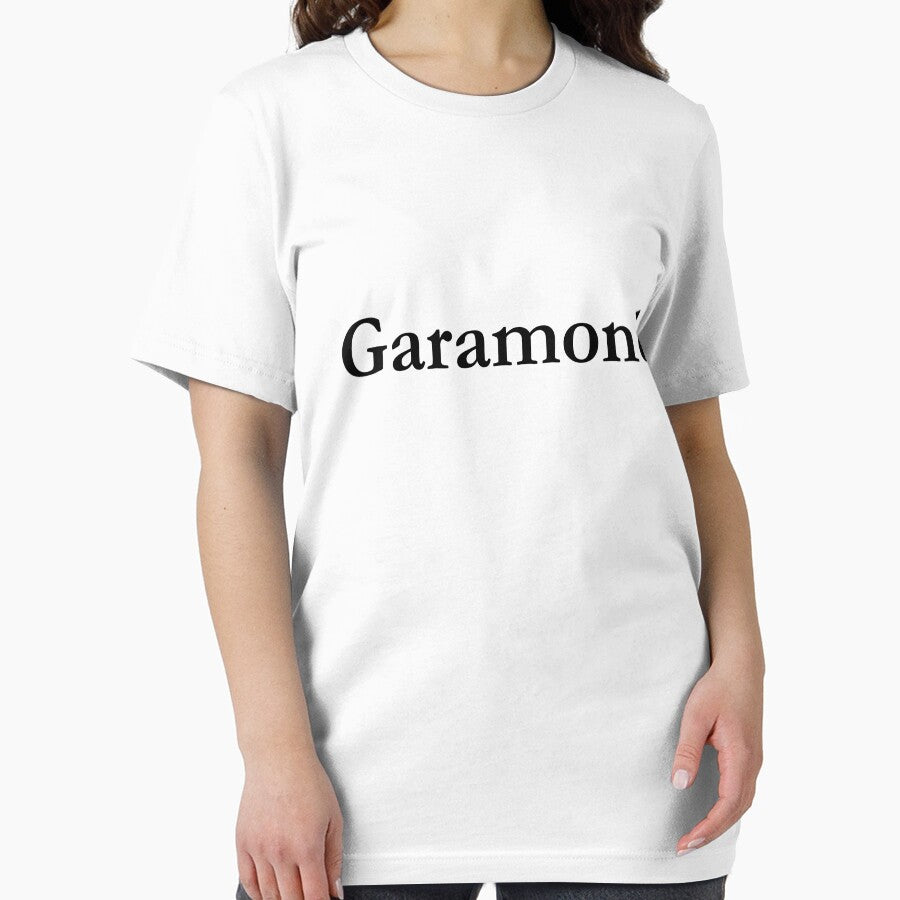 Garamond Font T-Shirt by YourDesigner360