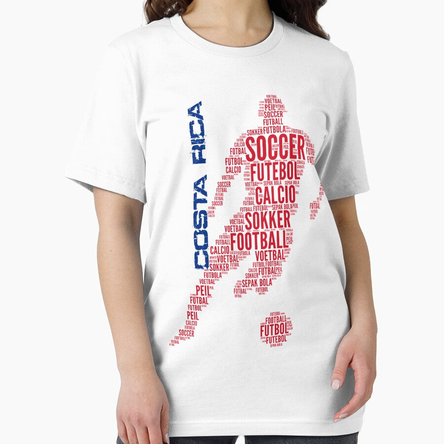 Costa Rica Football Typography by goodspy