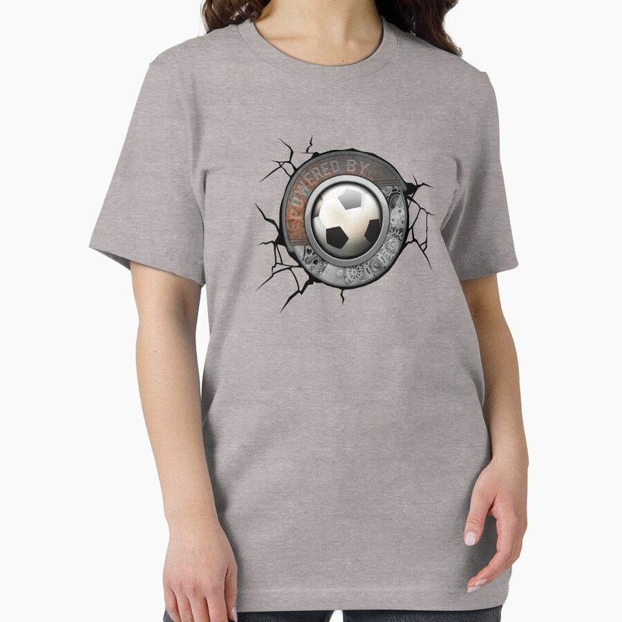 Steampunk Engine Powered By Soccer Sport Passion by onicon