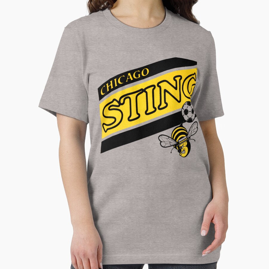 Chicago Sting Vintage Soccer Logo by Brandsutd