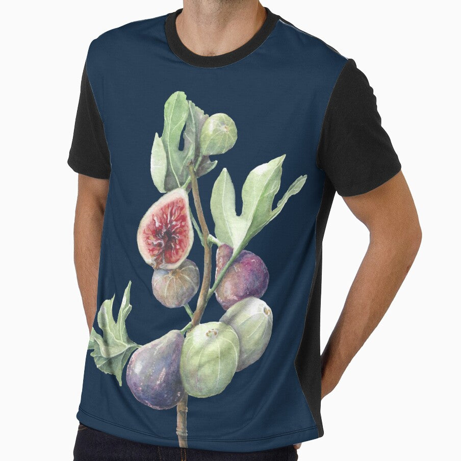 Fig season (inky blue) by Naomi-Bulger