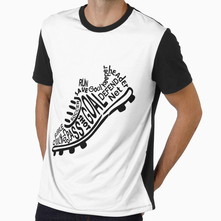 Soccer Shoe With Words by RhondaCav
