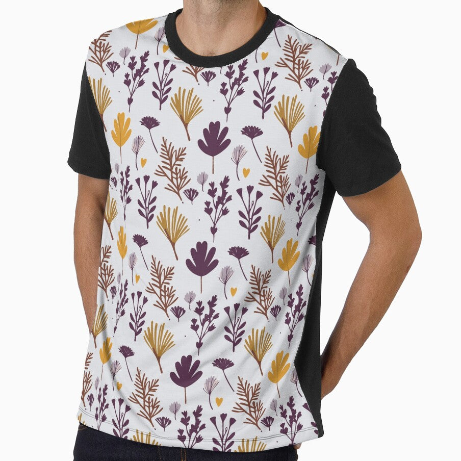 Natural Purple floral pattern by joshua Tolliday