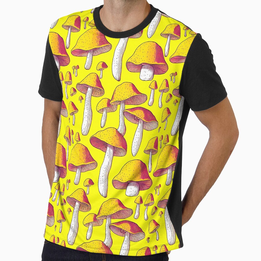 Flying Mushrooms No. 3 by cumindesign