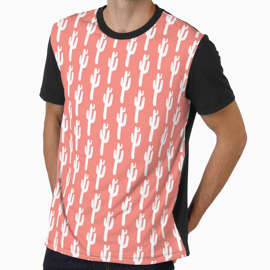 Coral pink cactuses by RealEstateFiend