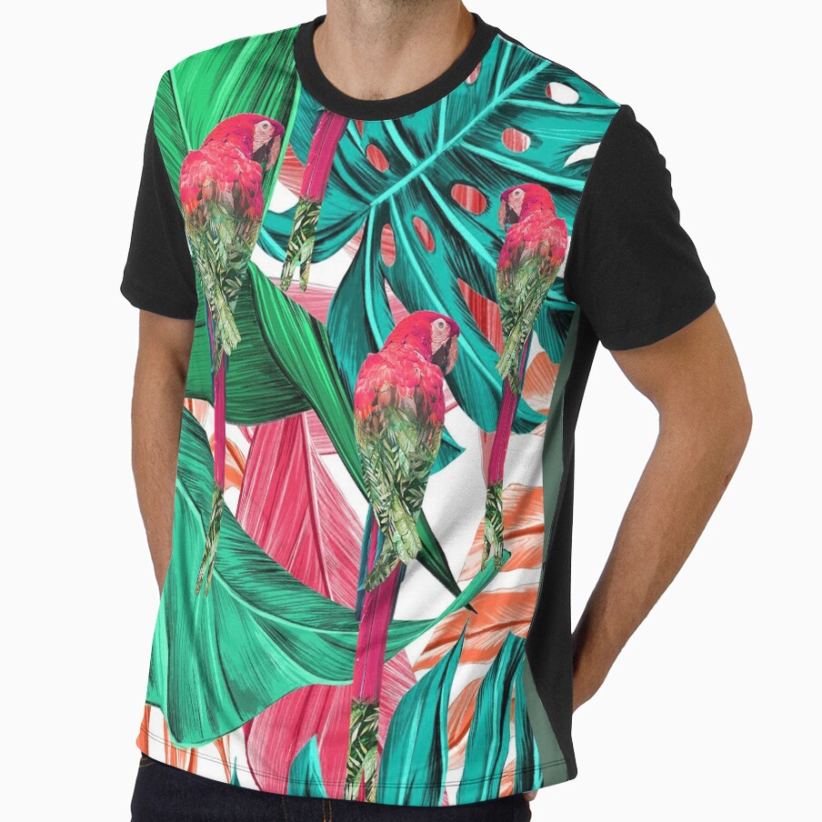 TROPICAL ARA PARROT by InNeRoDa