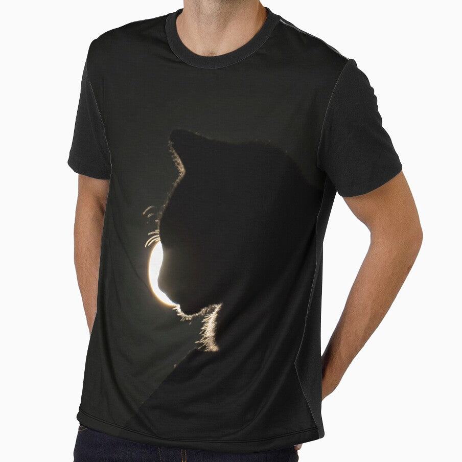 Cat Moon - Cat silhouetted by a Blue Super Moon by Blue Pacific Fury