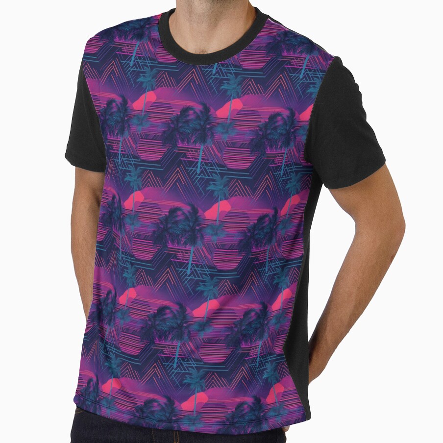 Electric Palms by PixelPatchwork