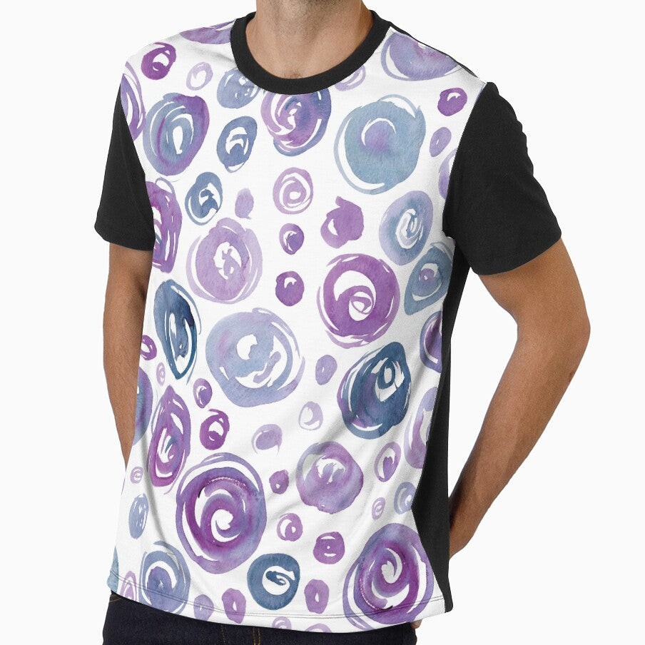 Floral Pattern #7 | Original Purple by RebeccaFlaherty