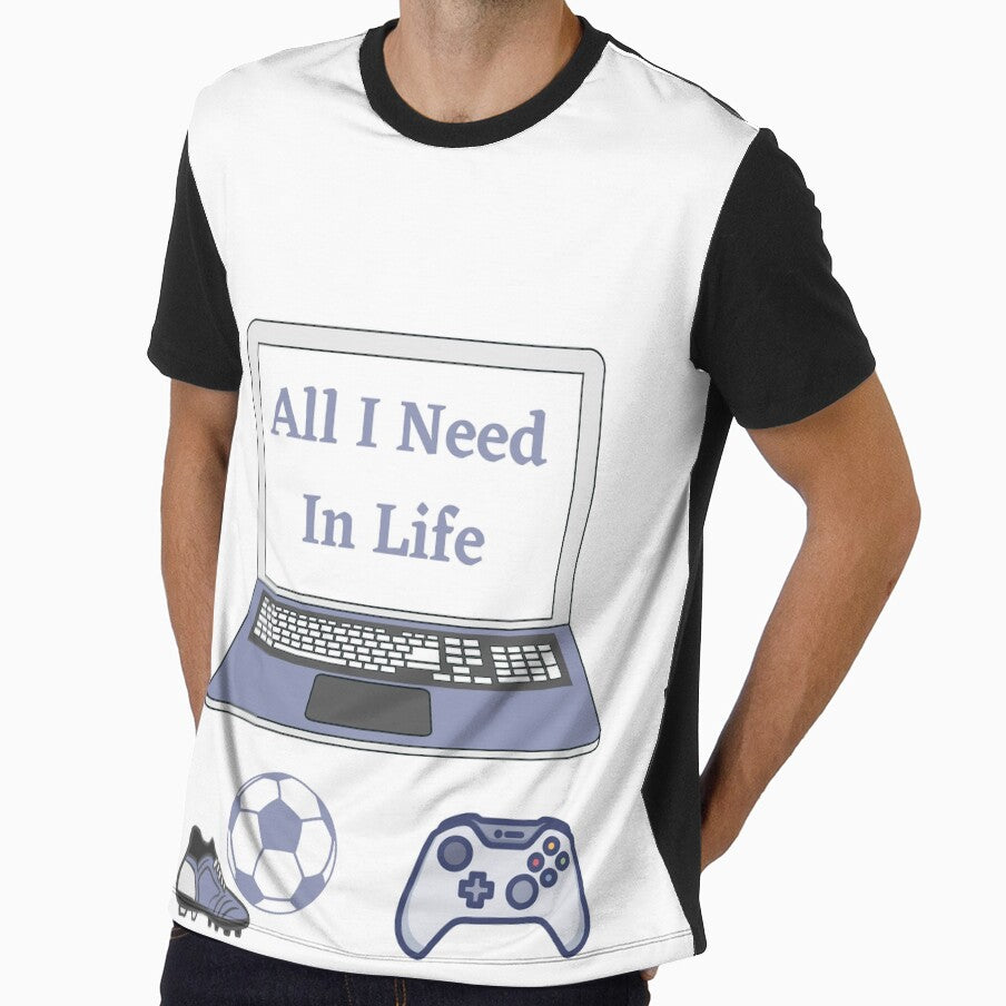 All I Need In Life - Gaming Soccer Player by SilkenDove