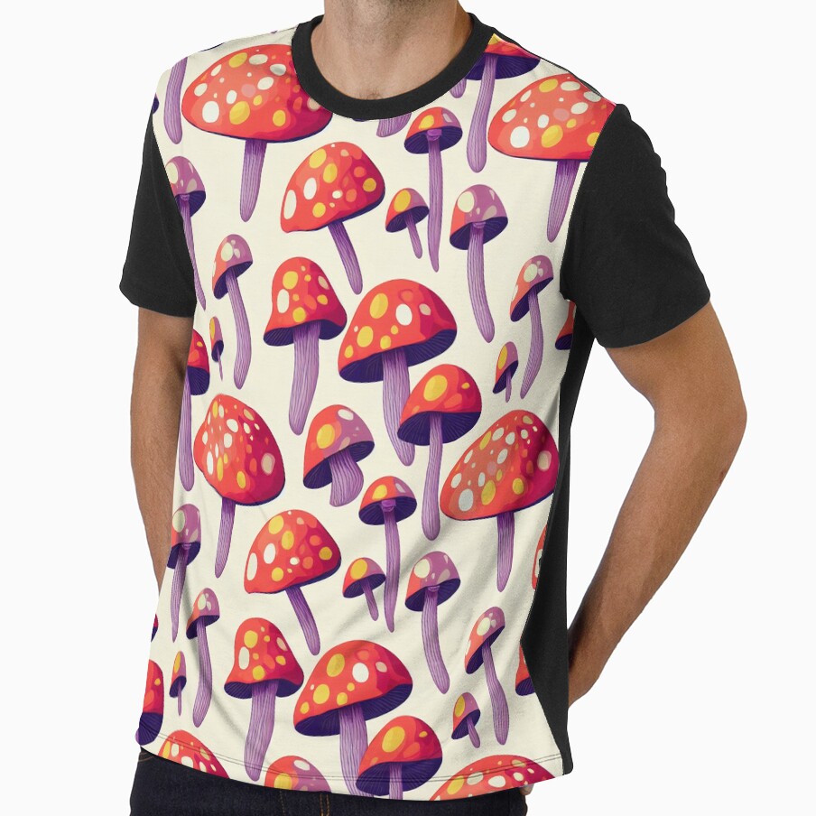 flying Mushrooms No. 1 by cumindesign