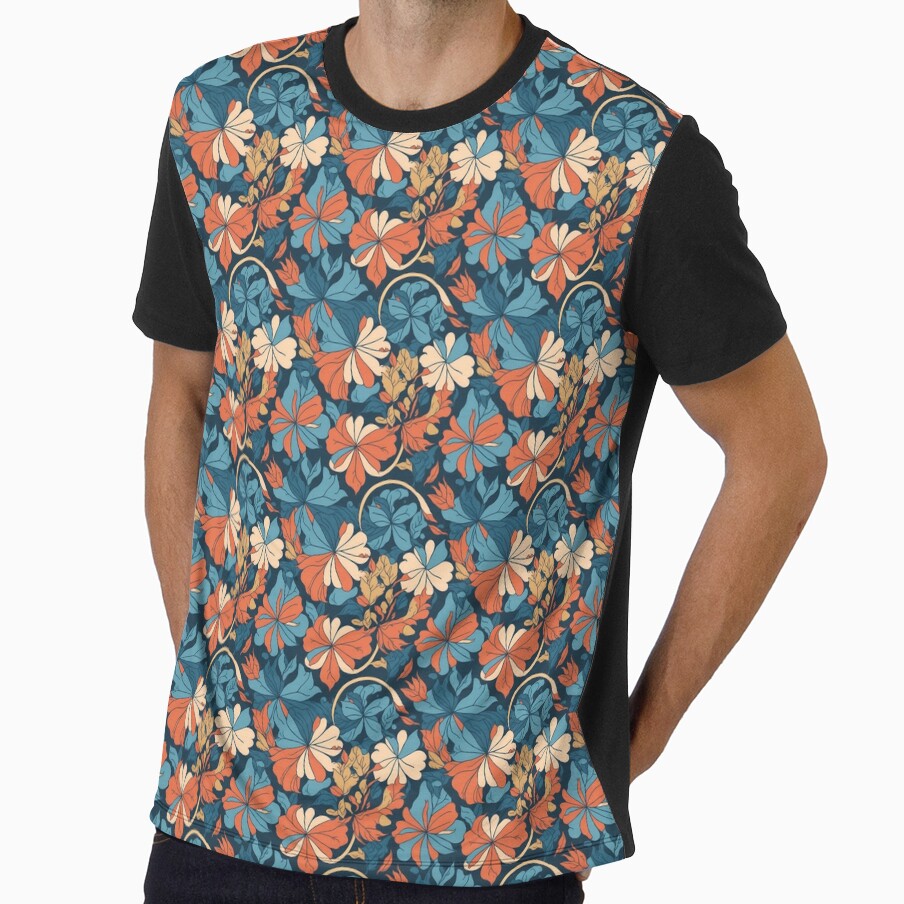Seamless Floral Patern Design by Dyerei