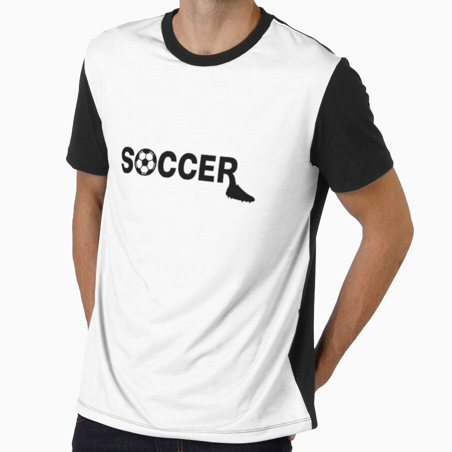 SOCCER Stylized Word Art – Bold Sports Typography with Ball & Cleat Motif by thesmilngnature