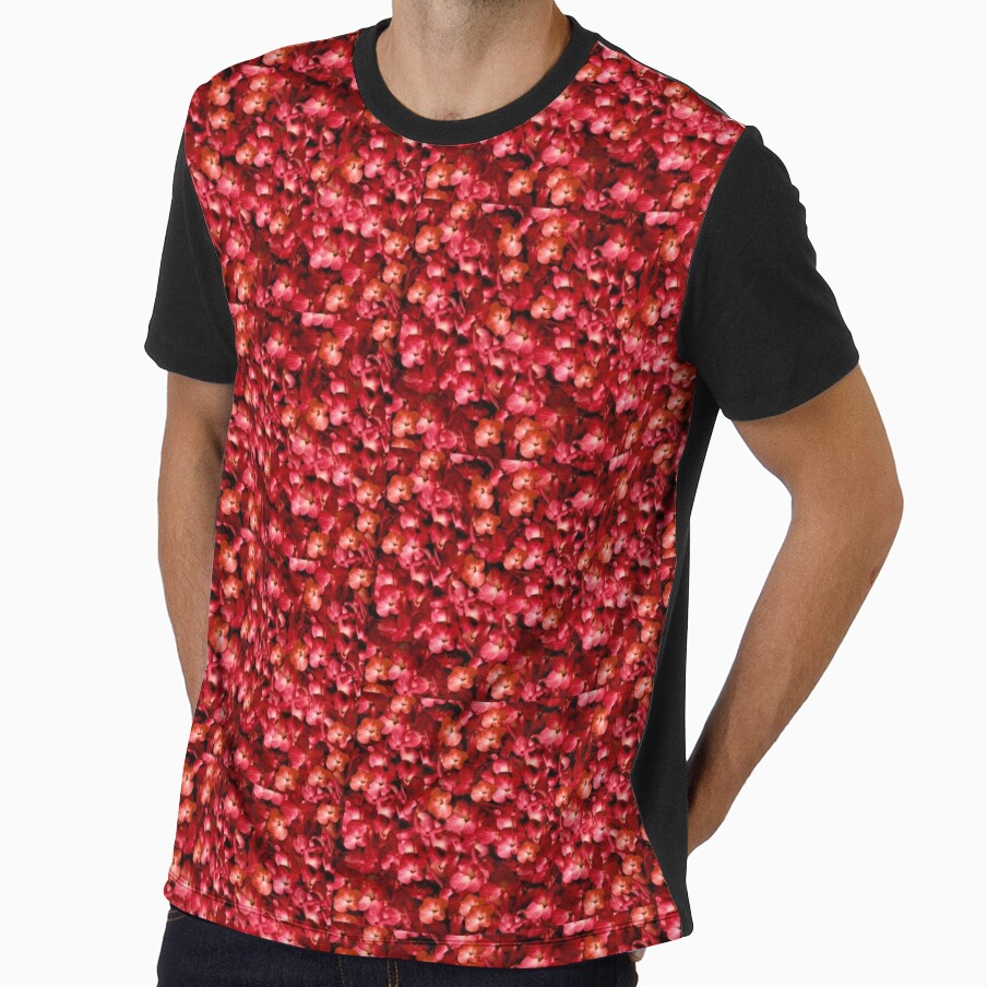 Warm Floral Collage Print by DFLC Prints