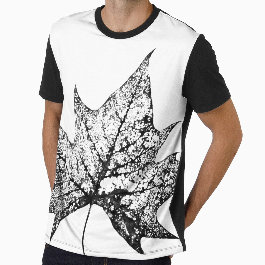 Leaf in Black and White by StampCity