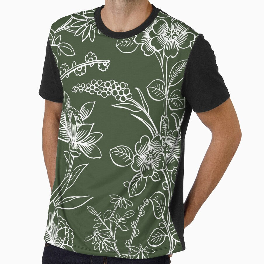 Evergreen Floral Lace by Strawberry Spiced Designs