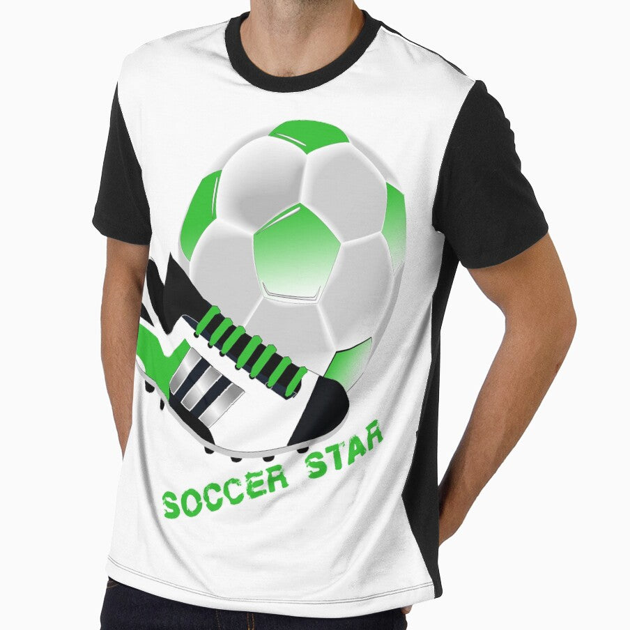 Lime Green Soccer Star by nerdchild