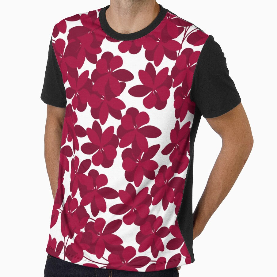Red floral design by MPDesign84