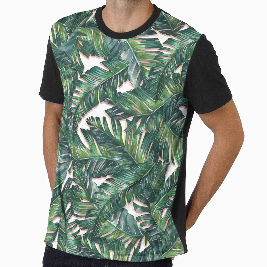green tropical leaves 8 by mark ashkenazi