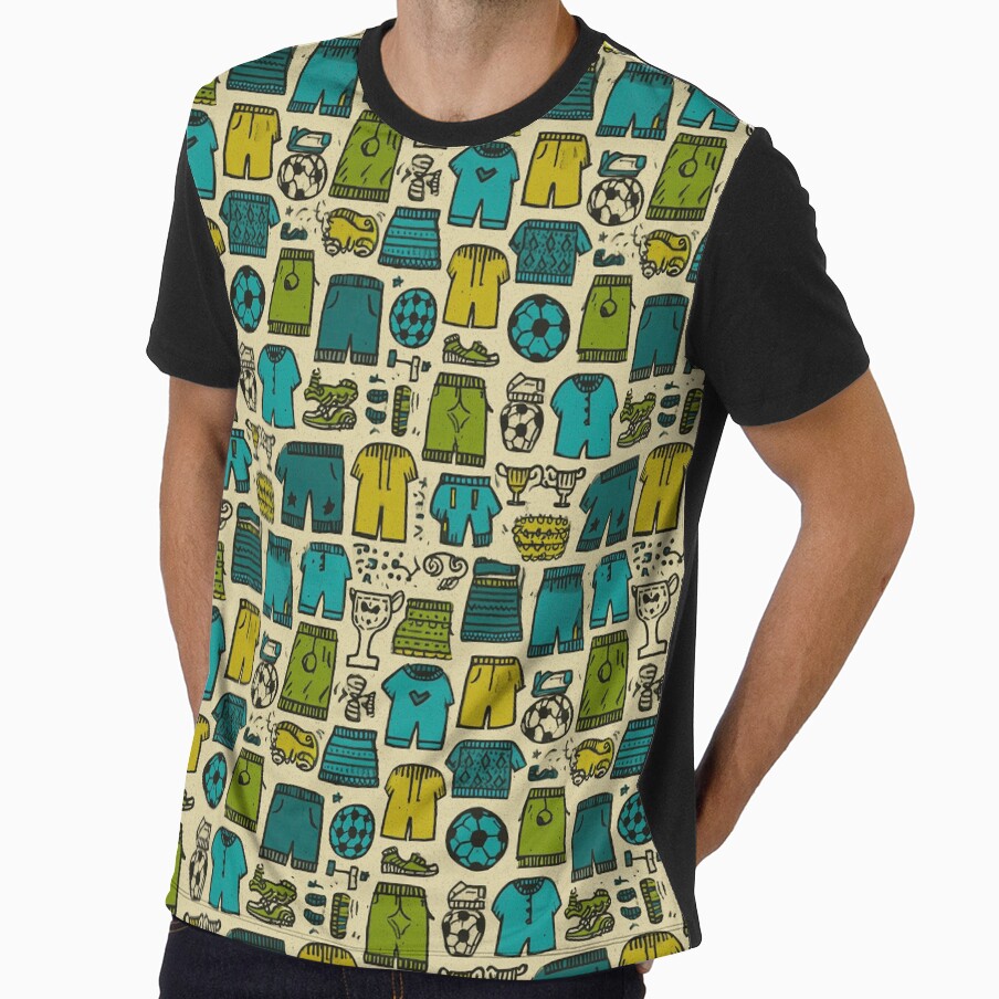 Green Pitch Football Elements Design by Piotrek0001
