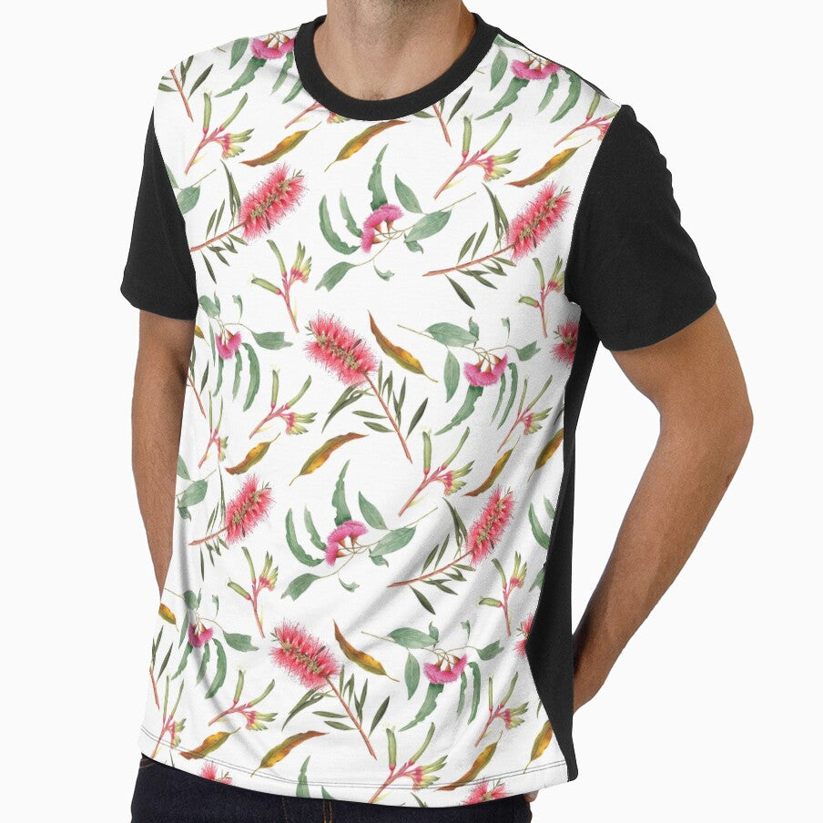 Australian botanical pattern by Cheryl Hodges
