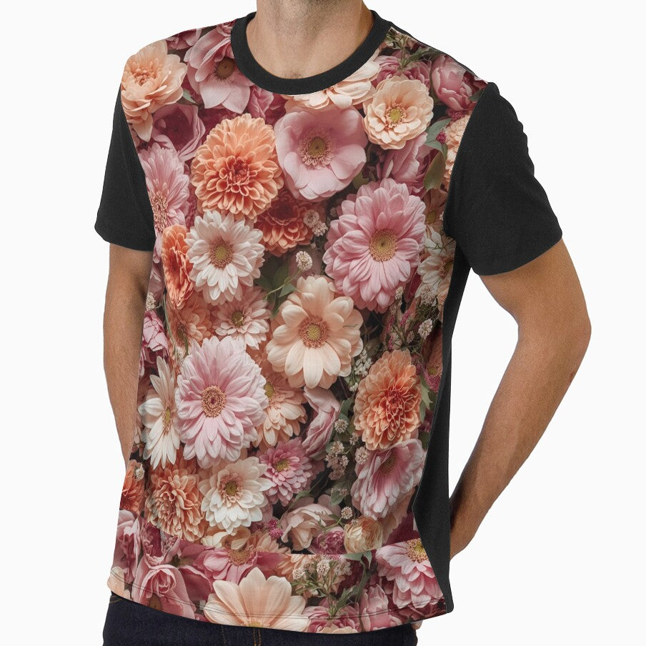 Blush Peach Boho Floral Pattern | Soft Vintage Flowers by ZEYCAT