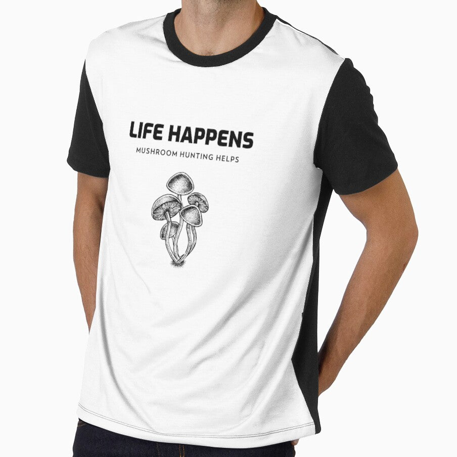 Life Happens Mushroom Hunting Helps by joabaj