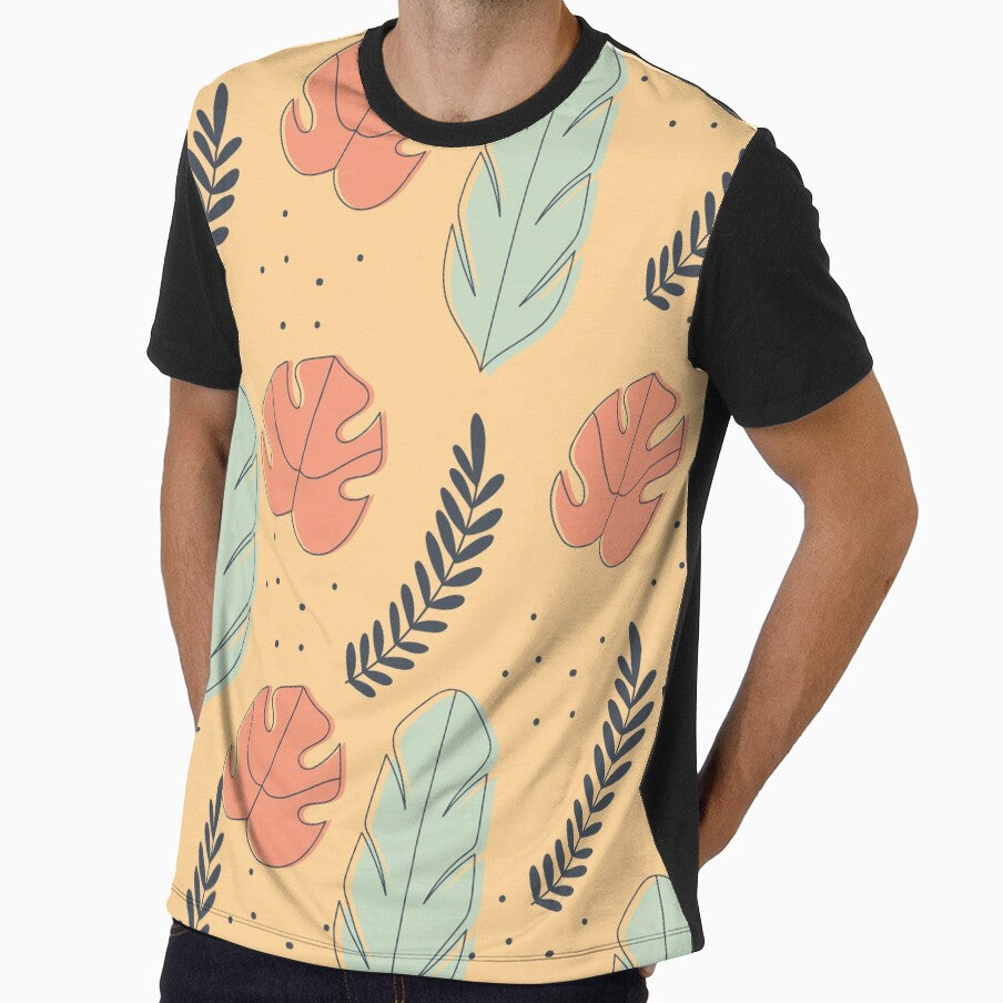 tropical Leaf art pattern by cruzzcreation
